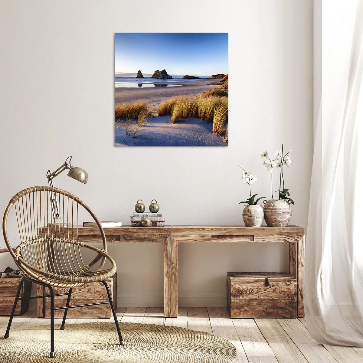 Obraz na płótnie - Dla poszukiwaczy spokoju - 30x30 cm