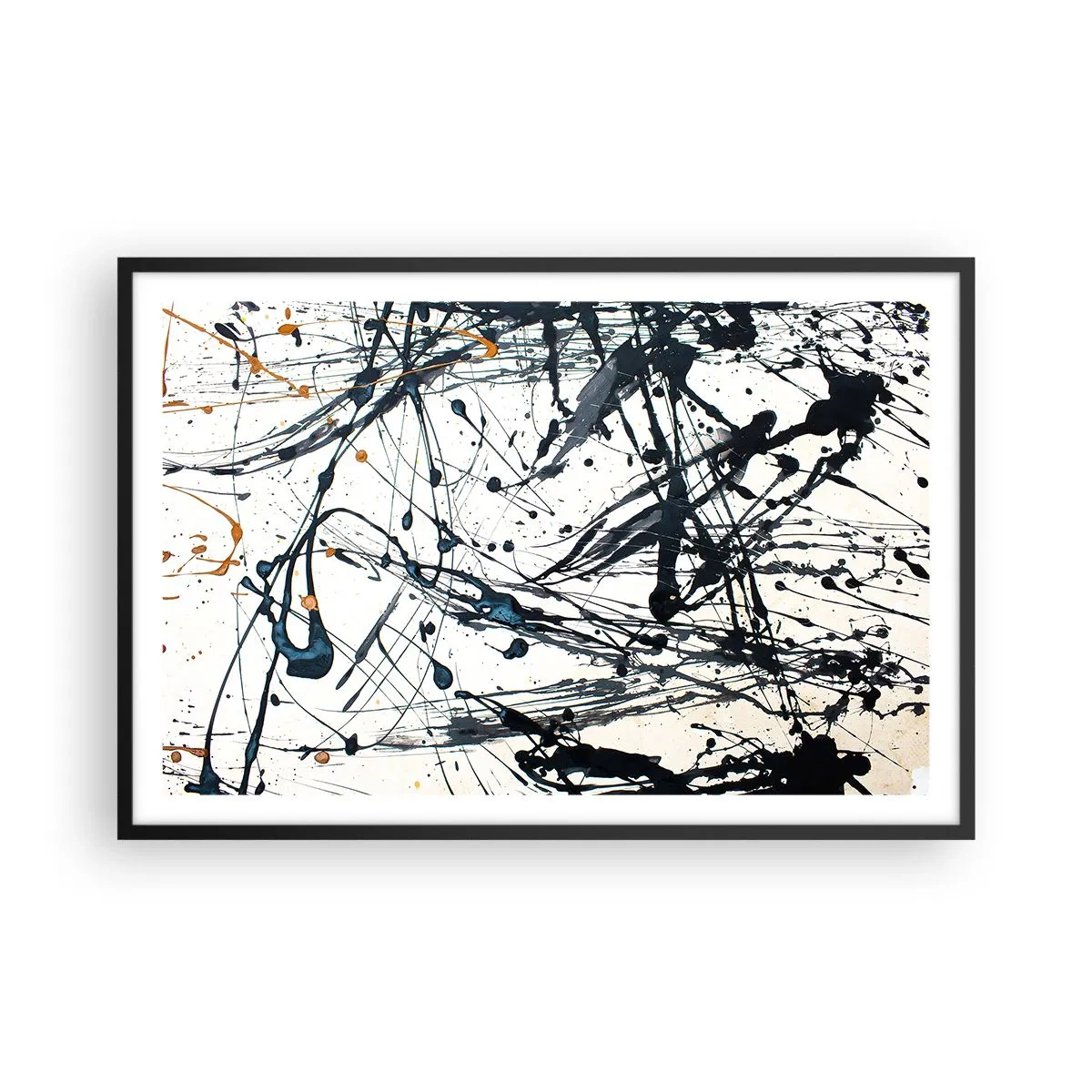 Plakat w czarnej ramie - Z sensem czy bez sensu? - 91x61 cm