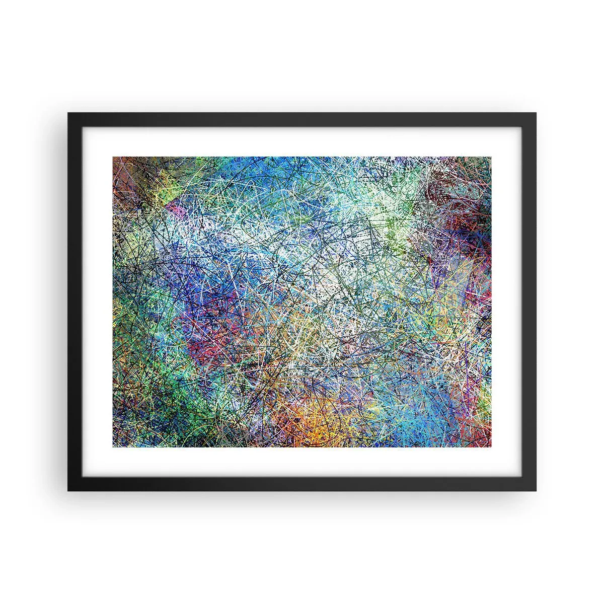 Plakat w czarnej ramie - To nie takie proste - 50x40 cm