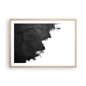 Plakat w ramie jasny dąb - Żywioły: ziemia - 70x50 cm