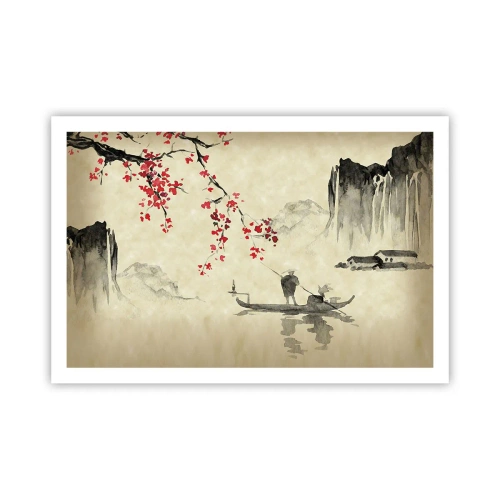Plakat - W kraju kwitnącej wiśni - 91x61 cm
