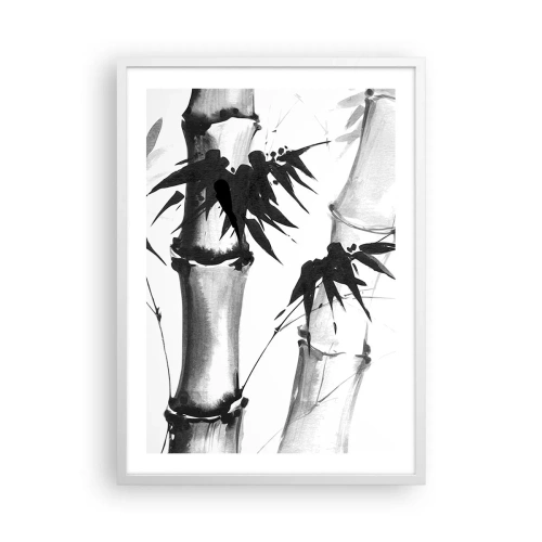 Plakat w białej ramie - Zbliżenie na orient - 50x70 cm