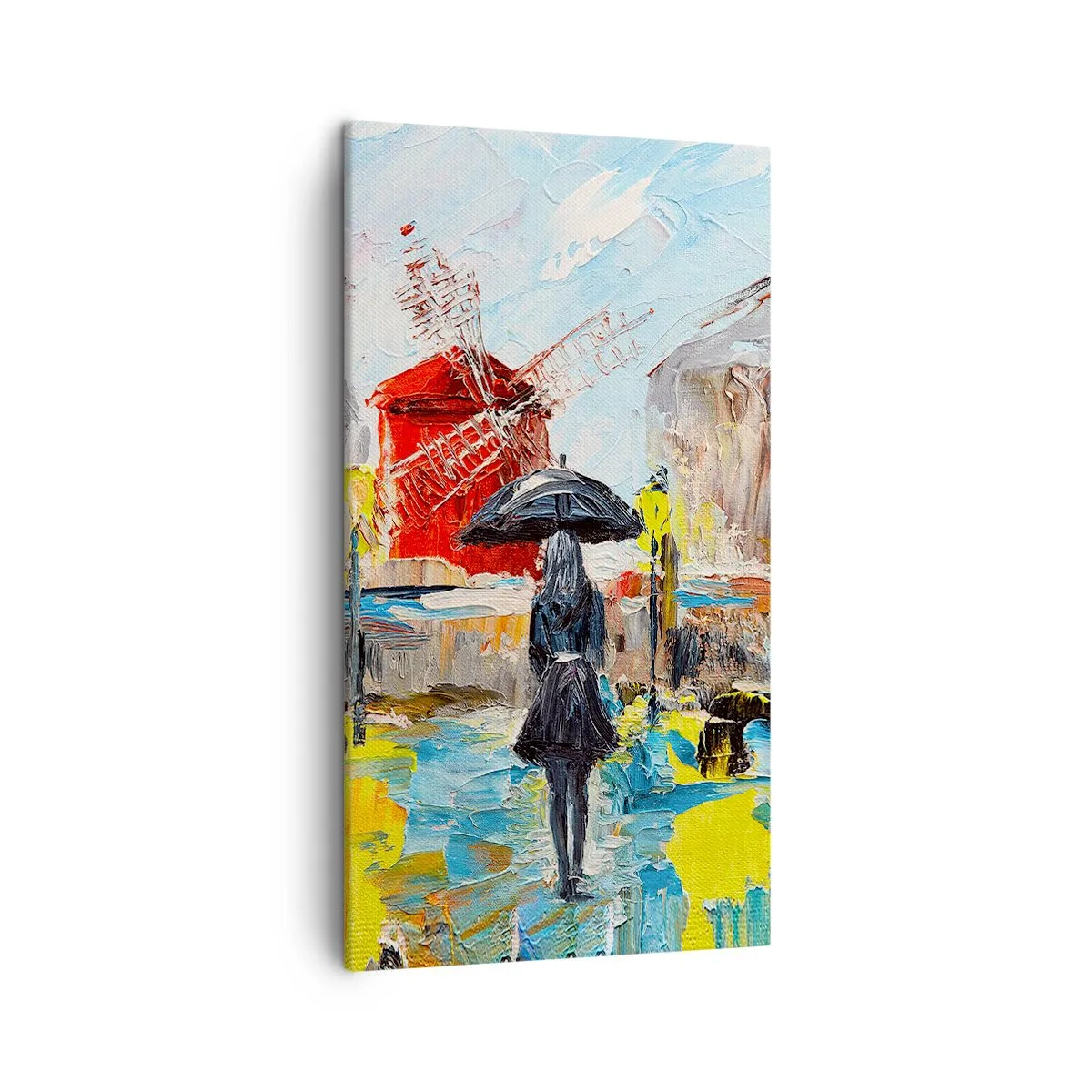 Obraz na płótnie - Paryskie legendy - 45x80 cm