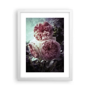 Plakat w białej ramie - W romantycznym klimacie - 30x40 cm