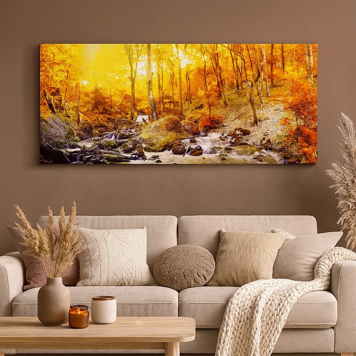 Obraz na płótnie - Kamienie oprawne w złoto i platynę - 30x30 cm