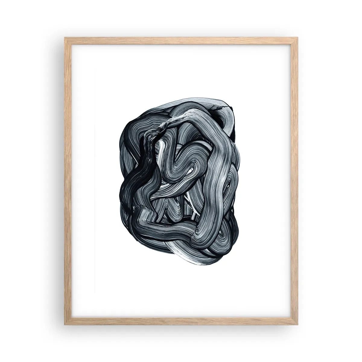 Plakat w ramie jasny dąb - To nie takie proste - 40x50 cm