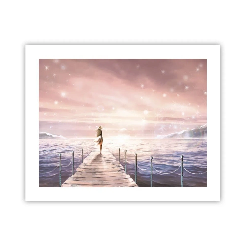 Plakat - W świetle marzenia - 50x40 cm