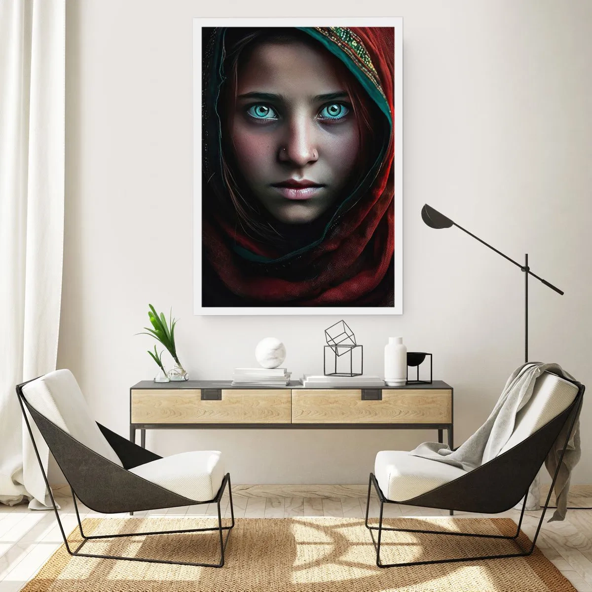 Plakat - Wschodnia księżniczka - 70x100 cm