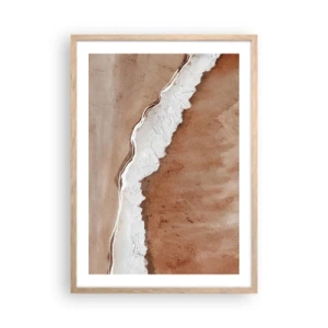 Plakat w ramie jasny dąb - W kolorach ziemi - 50x70 cm