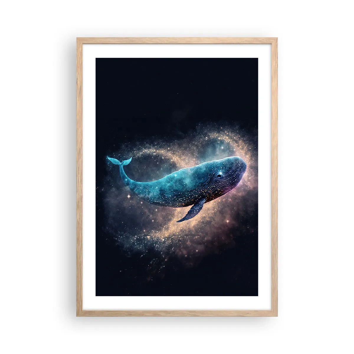 Plakat w ramie jasny dąb - Jest taki świat… - 50x70 cm