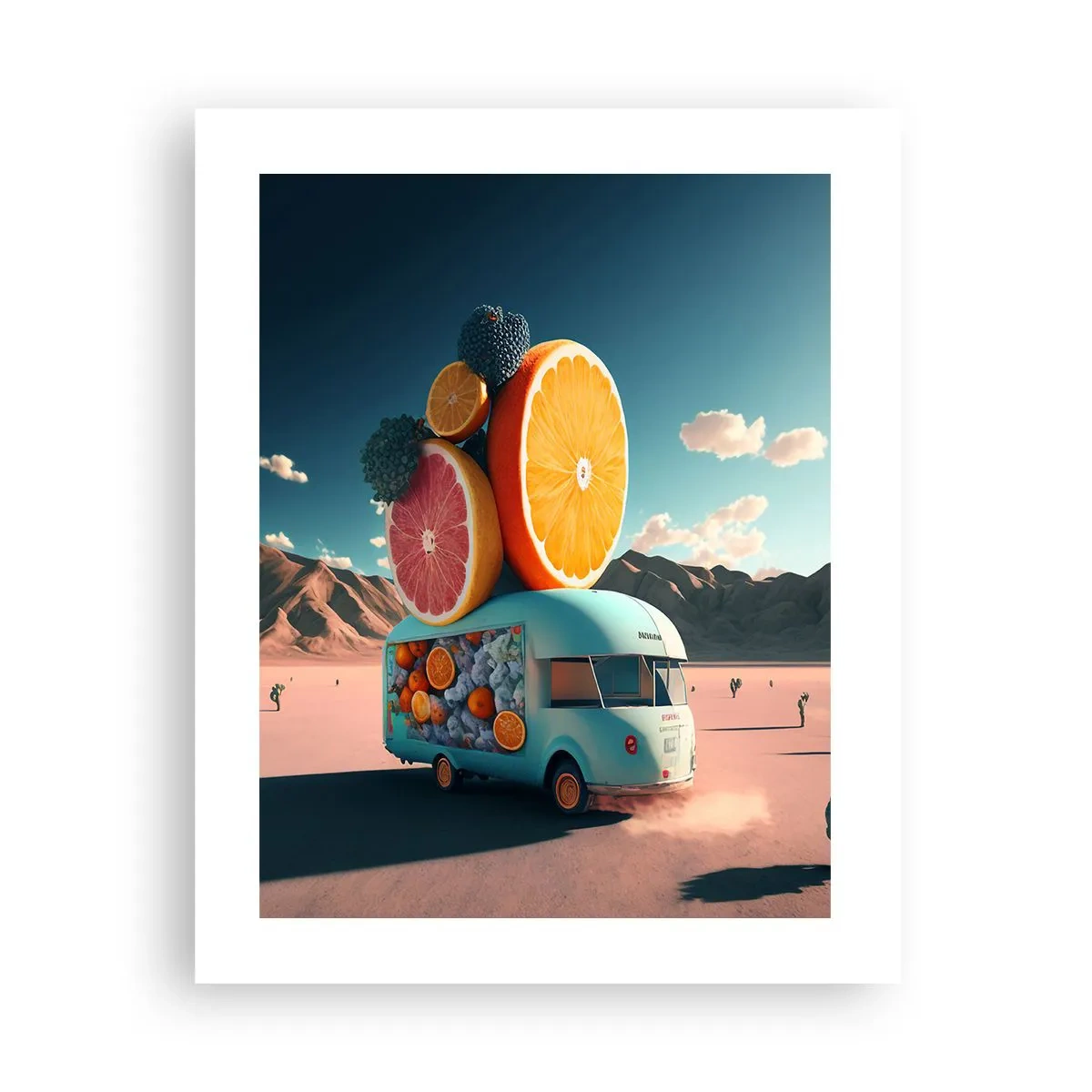 Plakat - Smak wakacji - 40x50 cm