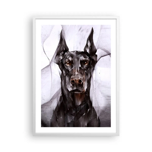 Plakat w białej ramie - Szlachetnie urodzony - 50x70 cm