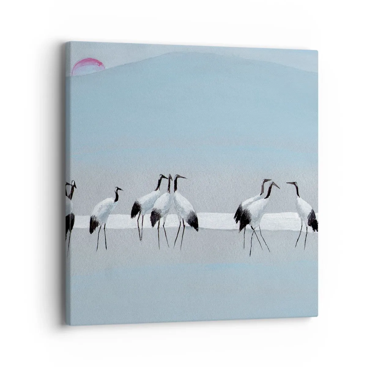 Obraz na płótnie - Po gorącym dniu - 40x40 cm