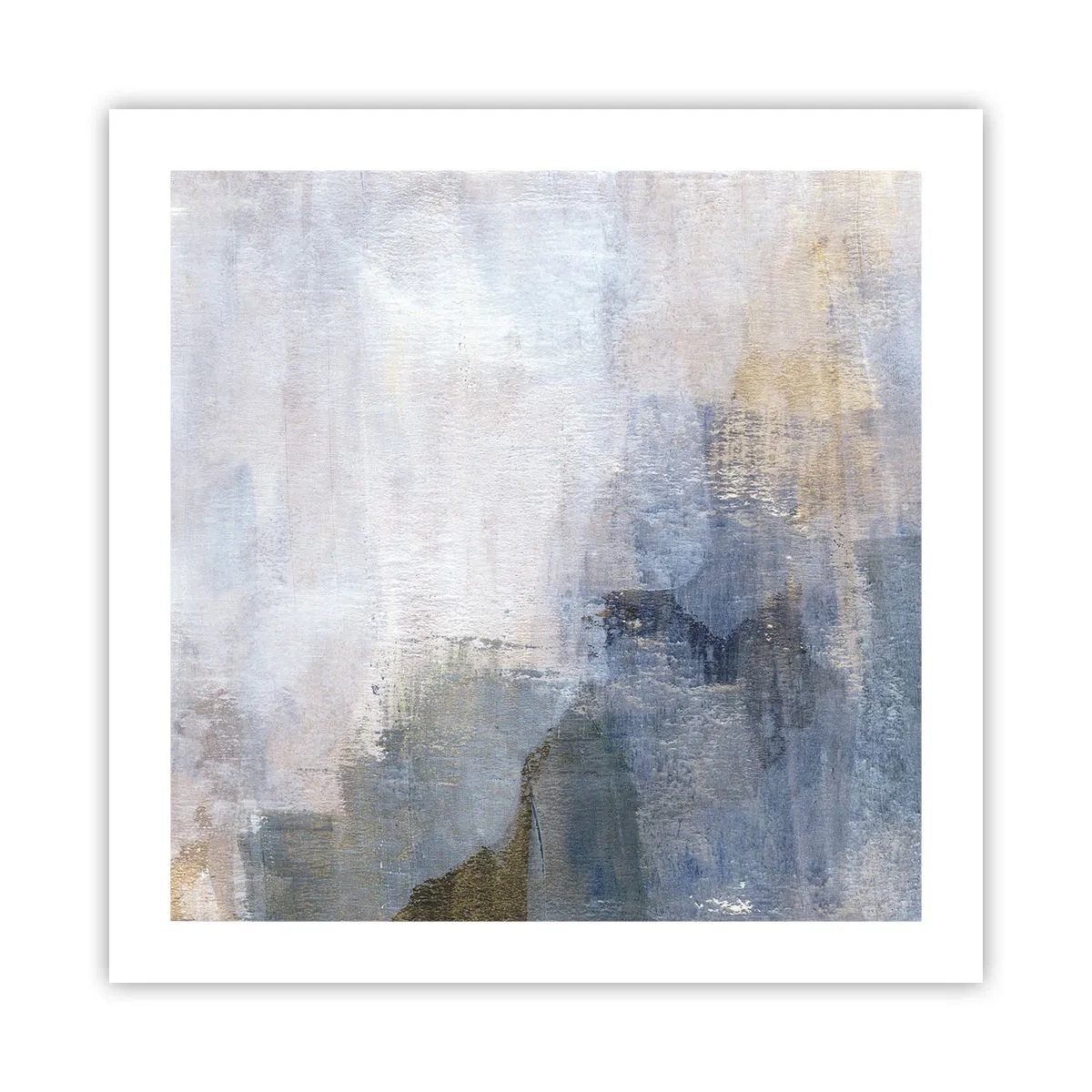 Plakat - Tony i akordy barw - 50x50 cm