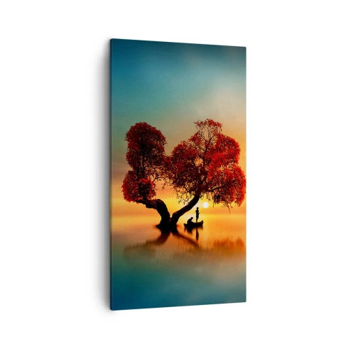 Obraz na płótnie - Oddaleńcy i ciszyzna bezświata - 45x80 cm