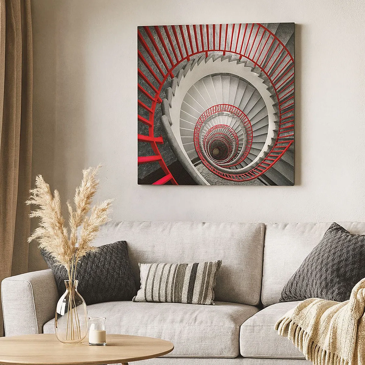 Obraz na płótnie - Zabawy architektury - 30x30 cm