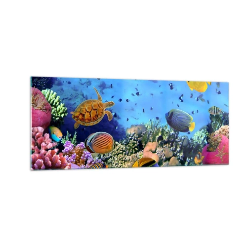 Obraz na szkle - I co my wiemy o życiu... - 100x40 cm