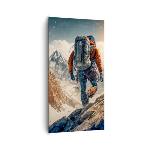 Obraz na płótnie - Samotny wojownik - 65x120 cm