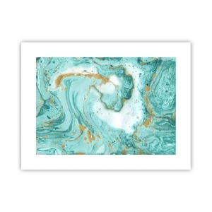 Plakat - Pod wielką falą z epoki Edo - 40x30 cm