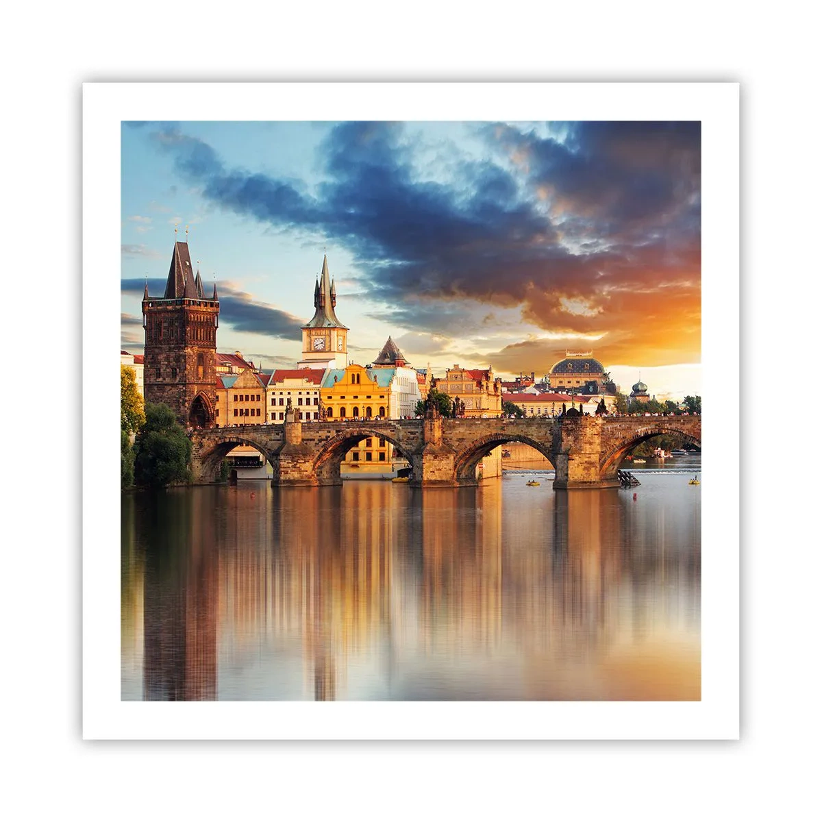 Plakat - Piękna od wieków - 60x60 cm