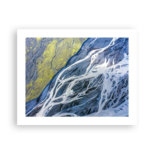 Plakat - Naskalne malowidła natury - 50x40 cm