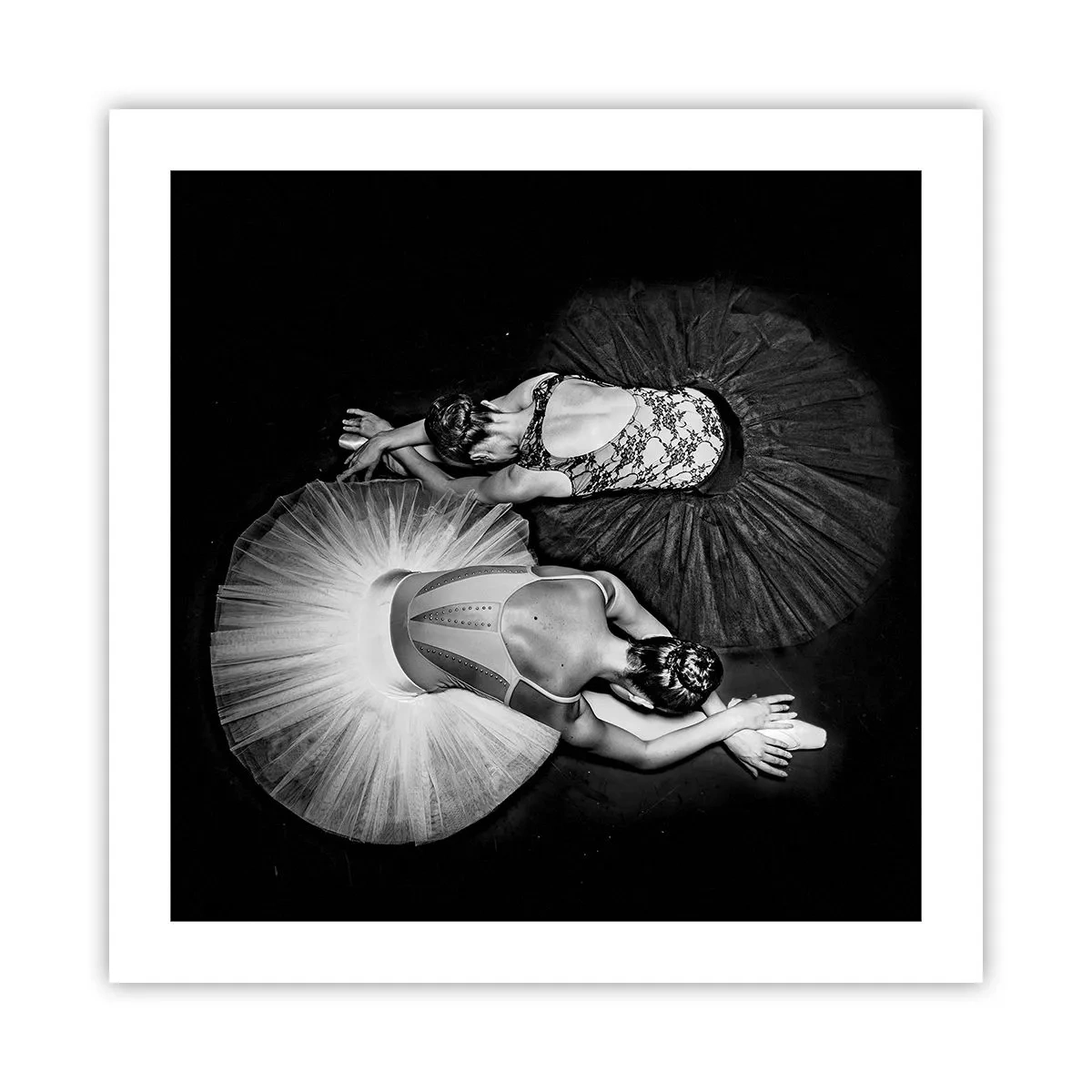 Plakat - Jin i jang – idealna równowaga - 50x50 cm