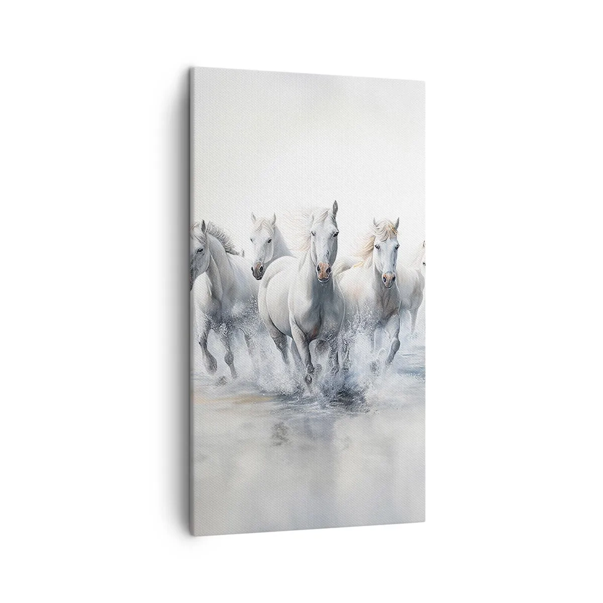 Obraz na płótnie - Biała magia - 45x80 cm