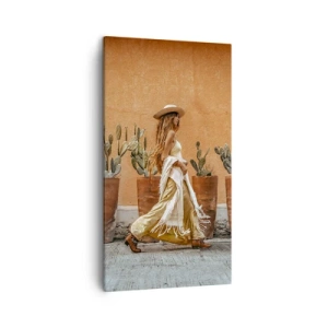 Obraz na płótnie - W stylu hippie - 45x80 cm