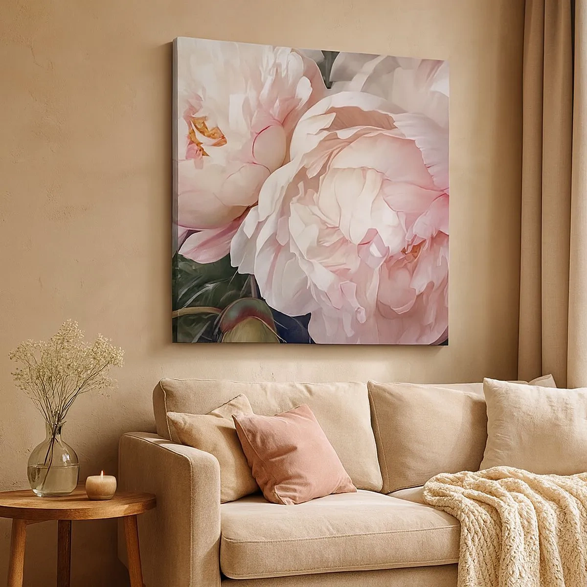 Obraz na płótnie - Zatrzymane w rozkwicie - 30x30 cm