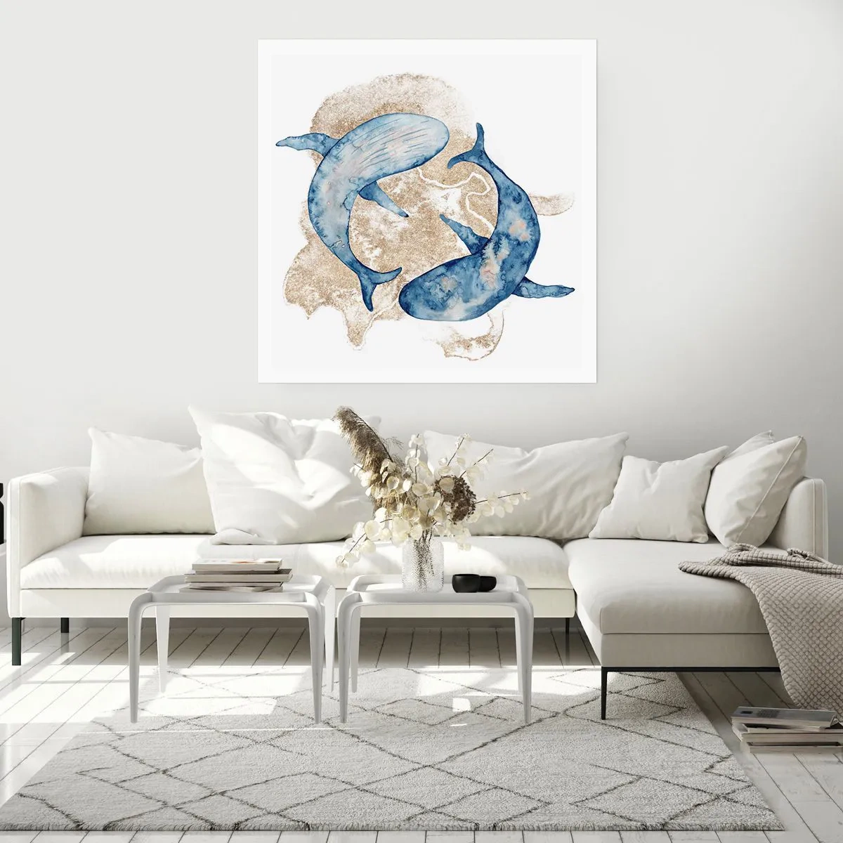 Plakat - Przyjaźń czy kochanie? - 40x40 cm