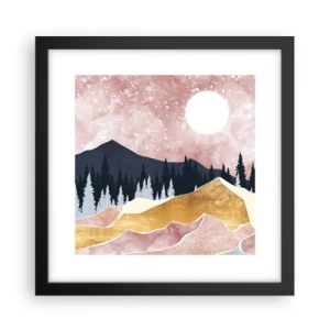 Plakat w czarnej ramie - Nocna straż - 30x30 cm