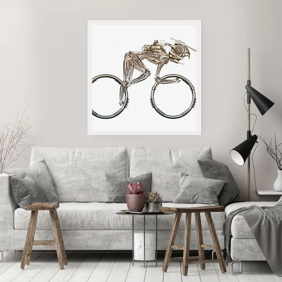 Plakat - Wspaniała maszyna - 50x50 cm