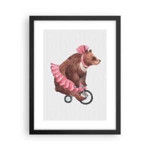 Plakat w czarnej ramie - Ale cyrk! - 30x40 cm