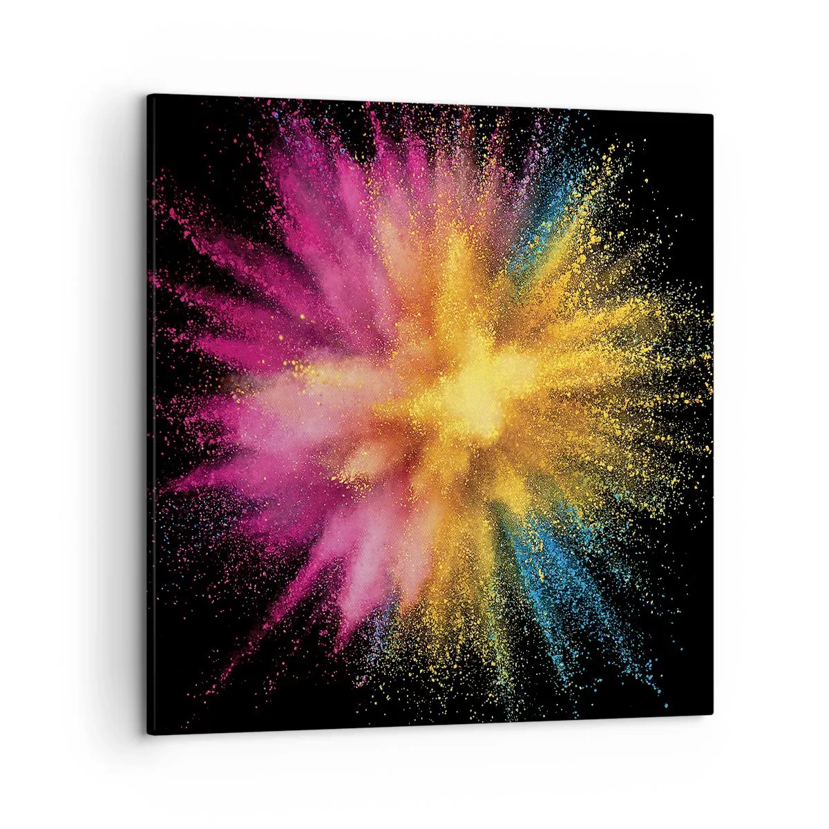 Obraz na płótnie - Narodziny barw  - 50x50 cm