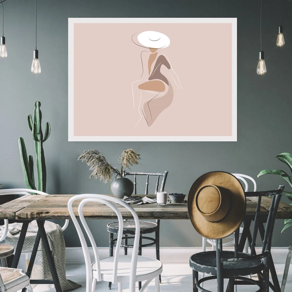 Plakat - Damą być - 70x50 cm