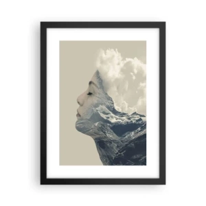 Plakat w czarnej ramie - Uroda żywiołów - 30x40 cm