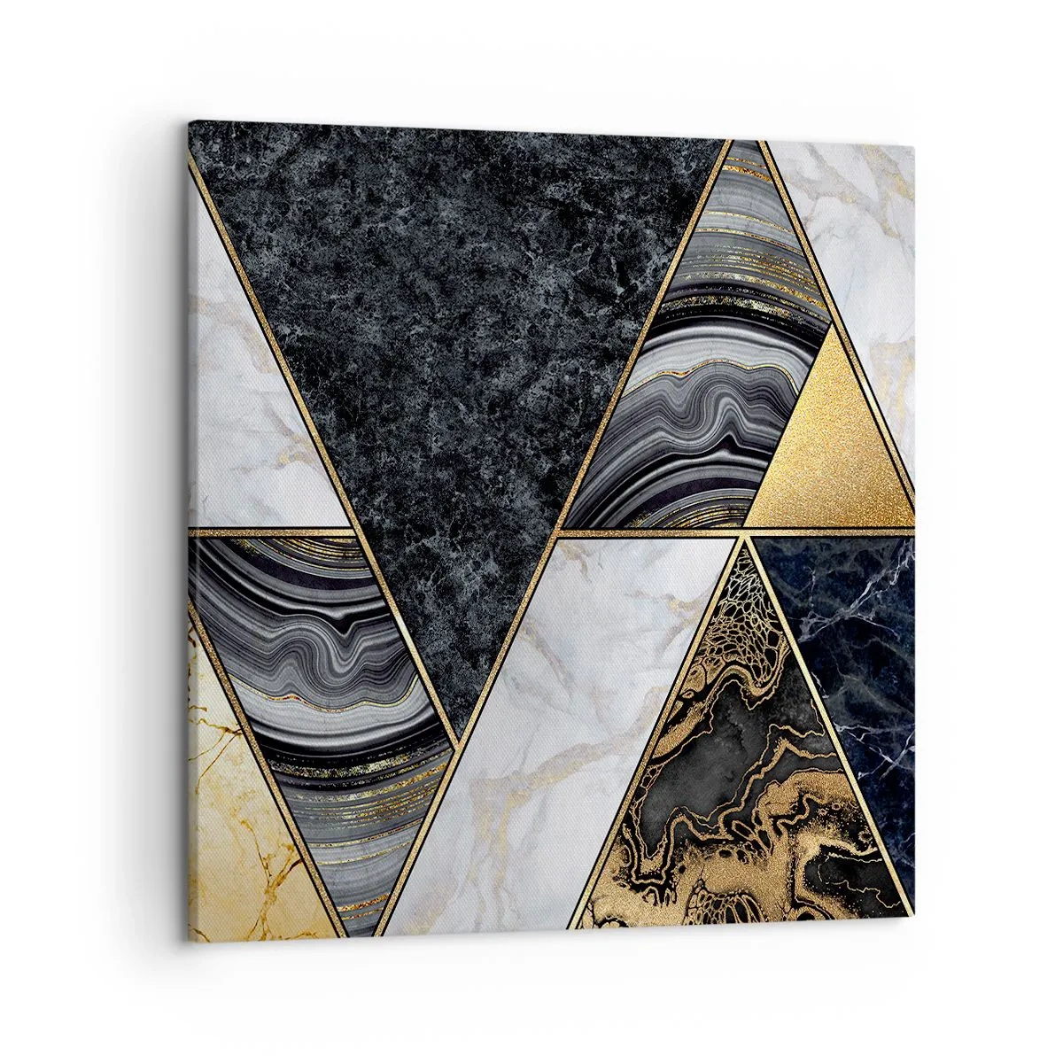 Obraz na płótnie - Kamień przy kamieniu - 50x50 cm