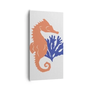 Obraz na płótnie - Na podwodnej łące - 65x120 cm