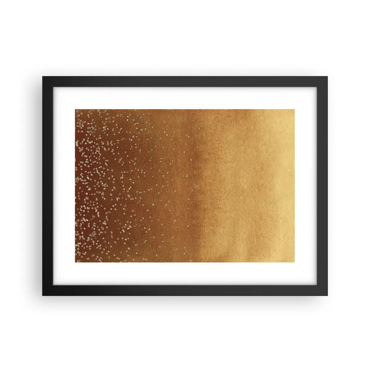 Plakat w czarnej ramie - Narodziny światła - 40x30 cm