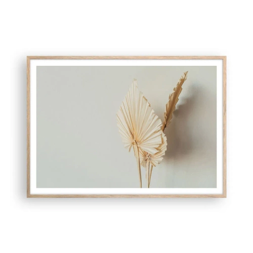 Plakat w ramie jasny dąb - Gdy potrzebne ukojenie - 100x70 cm