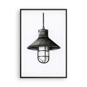 Plakat w czarnej ramie - Jak przed laty… - 61x91 cm