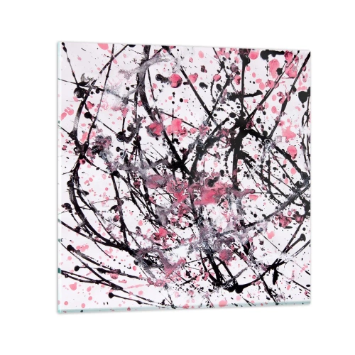 Obraz na szkle - Ulotna natura życia - 40x40 cm