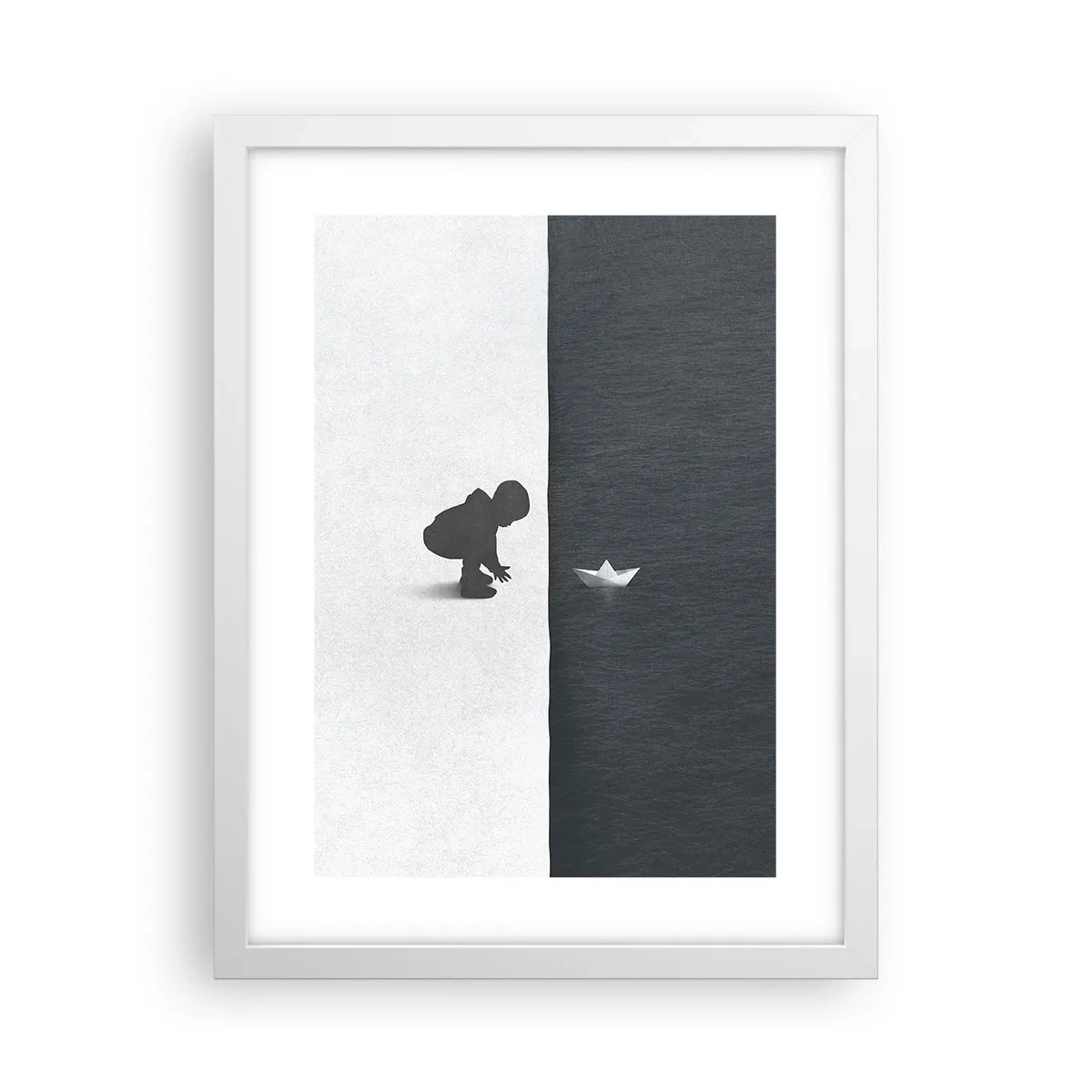 Plakat w białej ramie - Wielka wyprawa - 30x40 cm