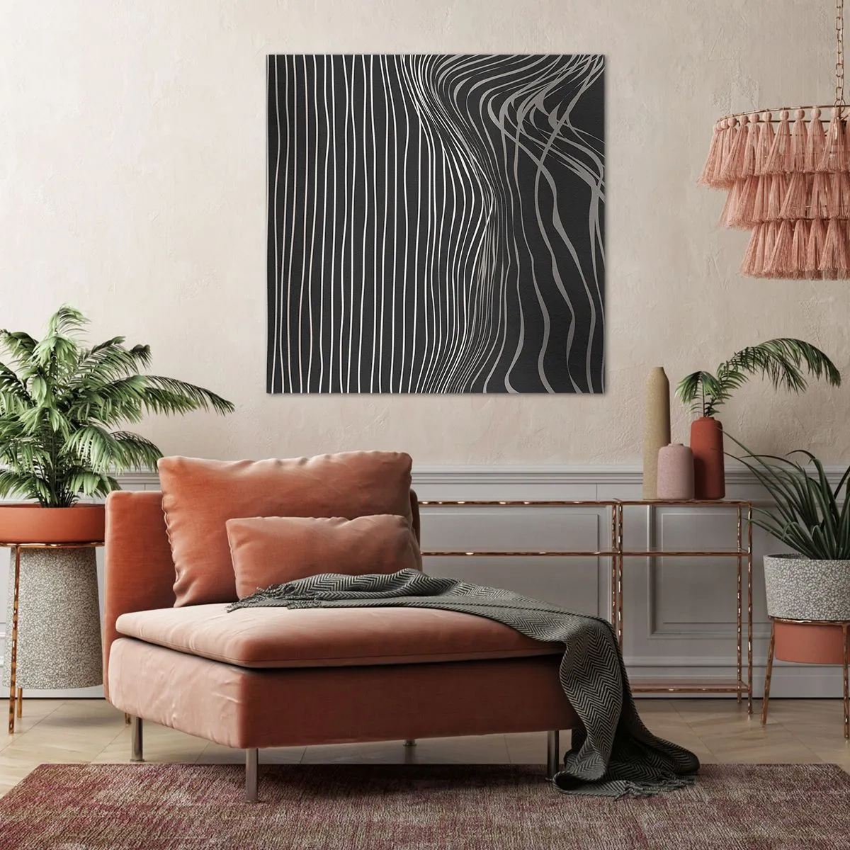 Obraz na płótnie - Rytm i akcent - 40x40 cm