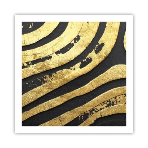 Plakat - Wszystko płynie - 60x60 cm