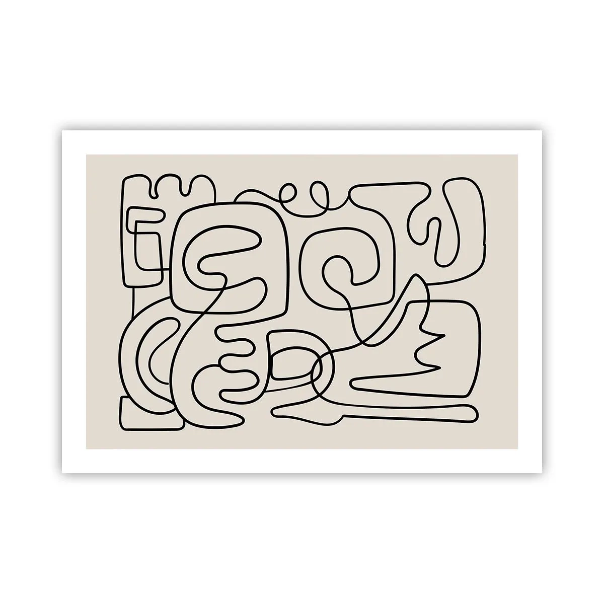 Plakat - Po śladzie - 70x50 cm