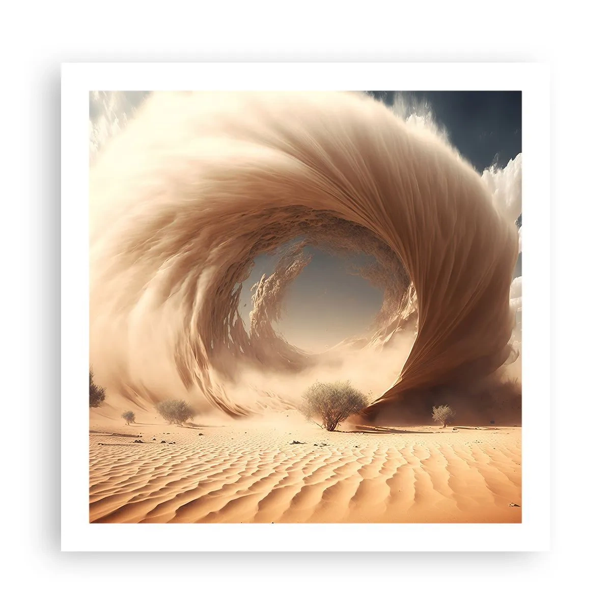 Plakat - Otwarty portal - 60x60 cm