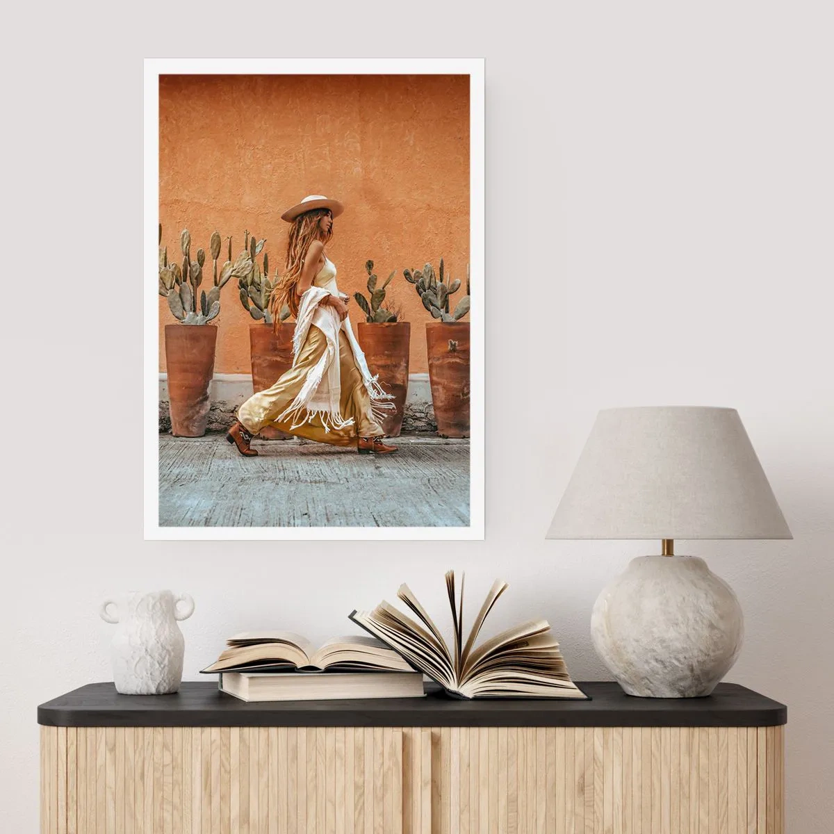 Plakat - W stylu hippie - 30x40 cm