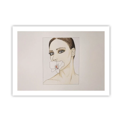 Plakat - Symbol elegancji i piękna - 70x50 cm