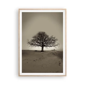 Plakat w ramie jasny dąb - Stąd do wieczności - 70x100 cm